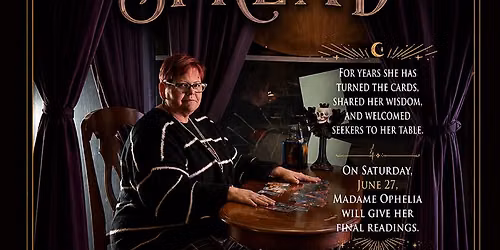 ONE LAST SPREAD\u2014Madame Ophelia's Final Day at Witchcraft District Bazaar