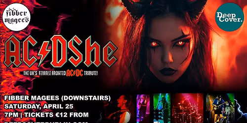 AC\/DCShe (Tribute to AC\/DC) @ Fibber Magees Downstairs!