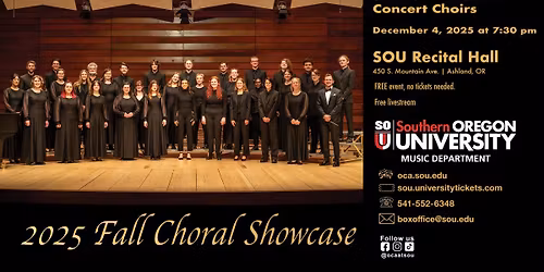 \ud83c\udfb6 2025 Fall Choral Showcase