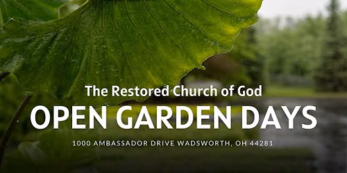 Open Garden Days 2026