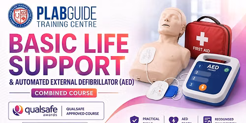 Qualsafe Level 3 Award in Basic Life Support (BLS) & Safe Use of an Automated External Defibrillator