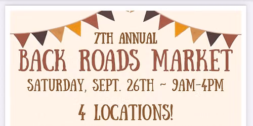 7th Annual Back Roads Market