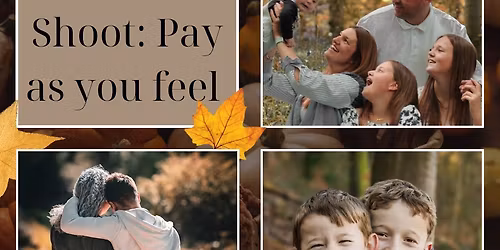 Autumn Walk Mini Shoot - Pay as you feel