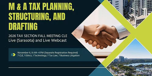 M&A Tax Planning, Structuring and Drafting