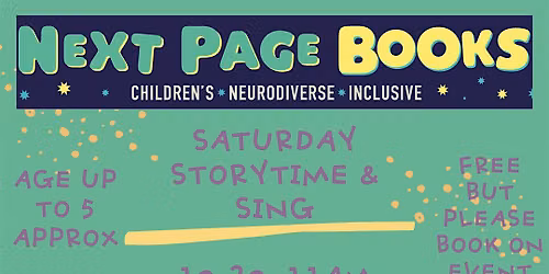 FREE Saturday storytime with Joana!