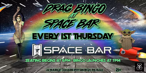 DRAG BINGO AT SPACE BAR -  MAY