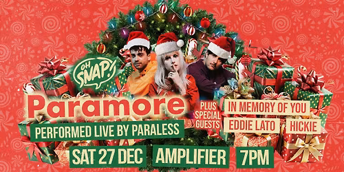OH SNAP! \/\/ Paramore Xmas Party \ud83c\udf85\ud83c\udf84\u2764\ufe0f\ud83d\udc9a