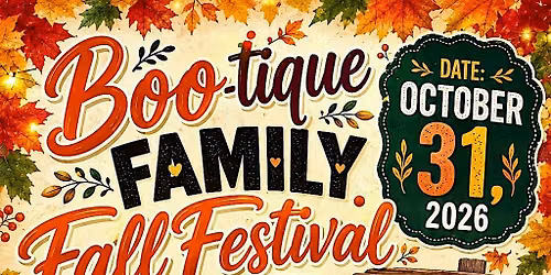 Boo-tique Family Fall Festival