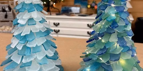 Star Fish Sea Glass Tree