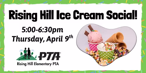Ice Cream Social ~ Rising Hill