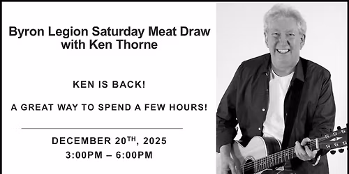 Byron Legion - Live Entertainment Featuring Ken Thorne