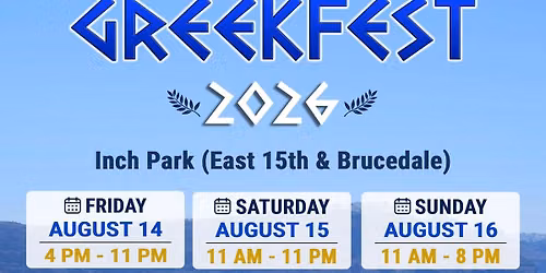 Hamilton GreekFest 2026