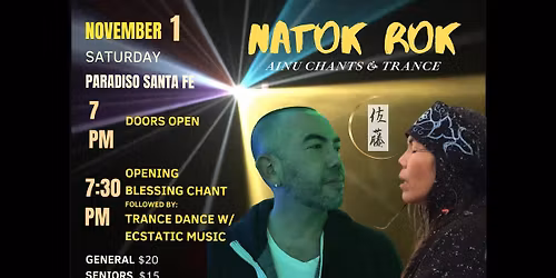Madi Sato and NATOK ROK: Ainu Chants & Trance