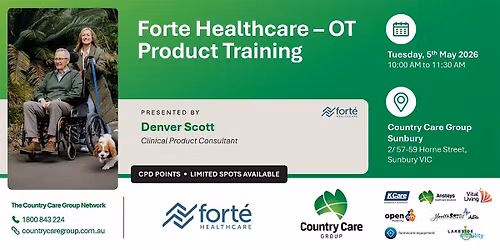 Forte Healthcare - OT Product Training