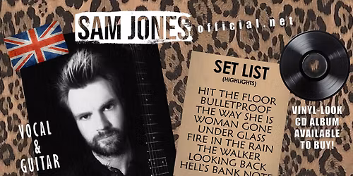 SAM JONES | TOUR OF EUROPE | Czech Republic: Liberec | Klub Stamina