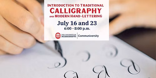 Traditional Calligraphy - July Classes