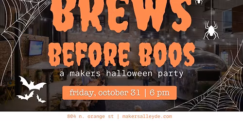 brews before boos - makers alley halloween party