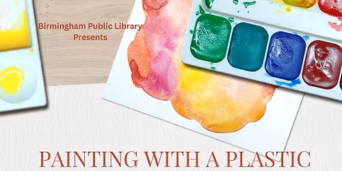 Painting with A Plastic Bag-Holiday Theme