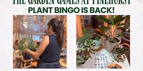 Plant Bingo \u2013 The Garden Games at Pinehurst | April Edition