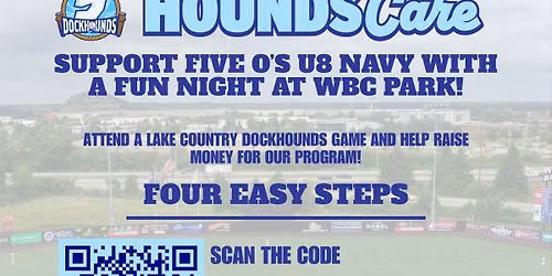 U8 Navy Baseball Dockhounds fundraiser! 