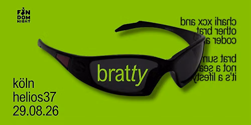 bratty \u2022 w\/ charli xcx & other brat coded artists \u2022 k\u00f6ln