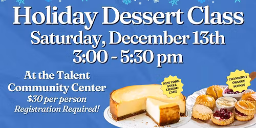 Holiday Desserts Class