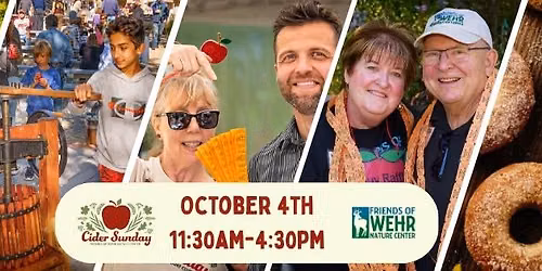 Cider Sunday - 40th Anniversary Fundraiser