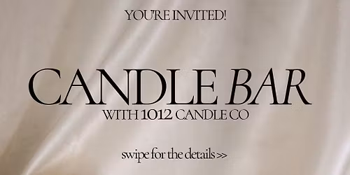 The Candle Bar w| 1012 Candle Co