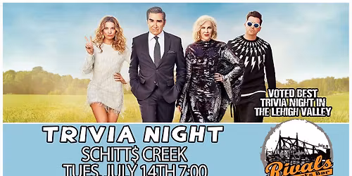 Trivia: Schitts Creek