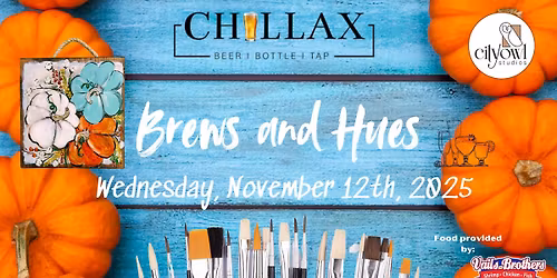Brews and Hues: November Paint Night