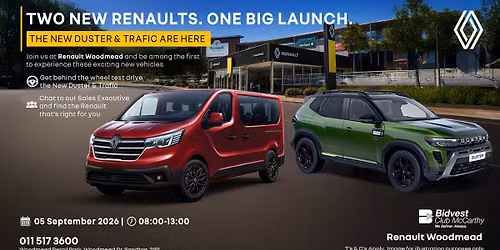 TWO NEW RENAULTS. ONE BIG LAUNCH.