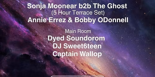 System. Terrace Party: Sonja Moonear, The Ghost, Dyed Soundorom + more