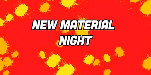 New Material Night - standup comedy at Freddy's in South Slope (Brooklyn)
