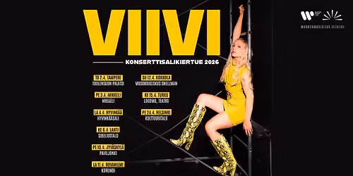 VIIVI \u2013 Konserttisalikiertue 2026