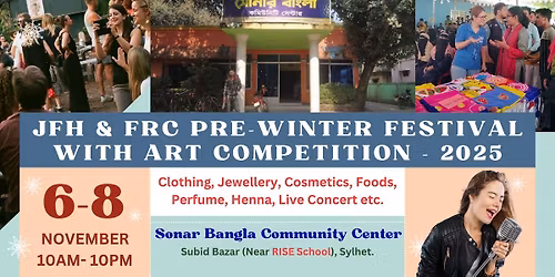 JFH & FRC Pre-Winter Festival with Art Competition - 2025