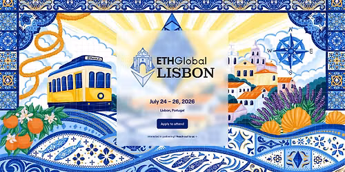 ETHGlobal Lisbon Hackathon | $125k+ Prizes from 1inch, Sui, World, and More
