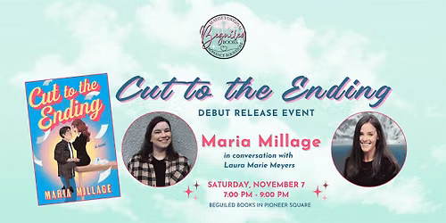 Cut to the Ending by Maria Millage debut release event