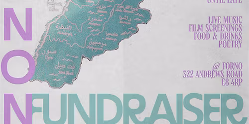 FUNDRAISER FOR LEBANON - Music, Film Screening, Food & Poetry