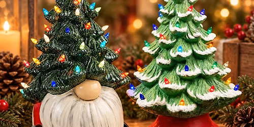 Christmas Ceramic Tree Painting Class