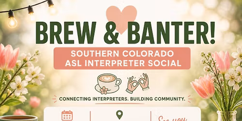 Brew and Banter - SoCo interpreter meet-up
