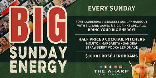 Big Sunday Energy at The Wharf FTL!