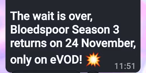 Yargi - Bloedspoor season 3 Evod