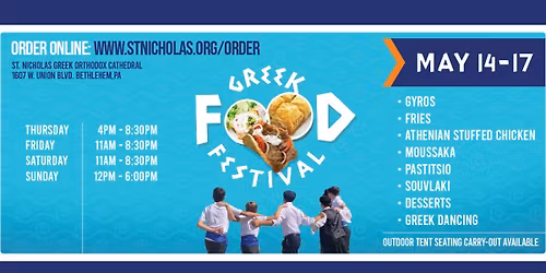 St. Nicholas Spring Greek Food Festival 2026