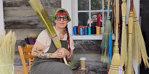 Broom Making Workshop at Nelles Manor Museum