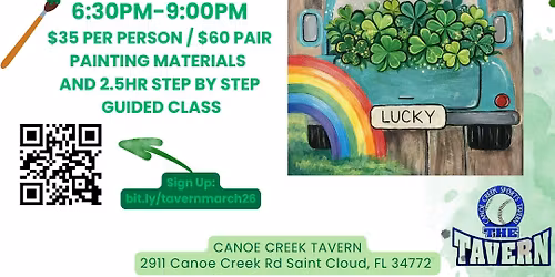 Besties Paint Night at The Tavern