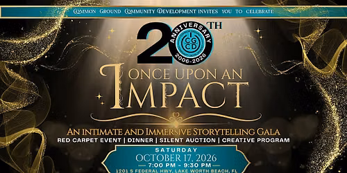Once Upon An Impact : The 20th Anniversary Common Ground Gala