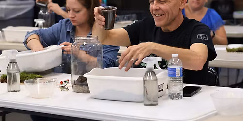Terrarium Workshop at the Botanical Gardens