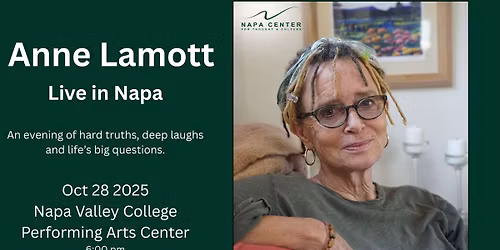 An Evening with Anne Lamott \u2013 Hard Truths, Big Laughs and Endless Heart