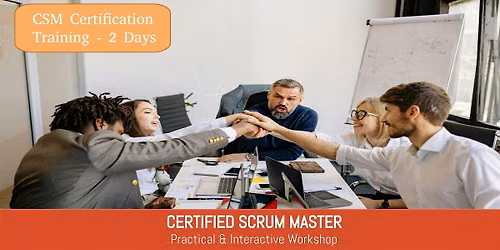Join Immersive Two-Day | CSM Certification Training in Schaumburg, IL
