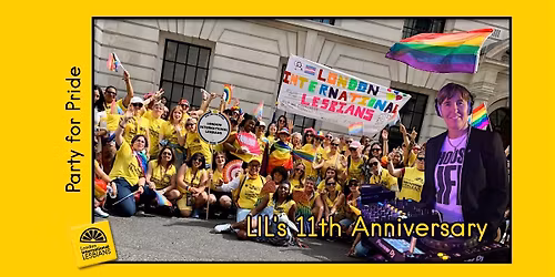 Party for Pride & LIL's 11th Anniversary. Join us!